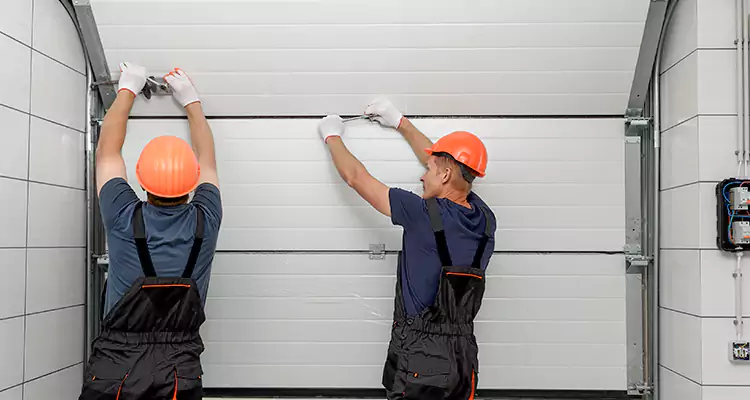 Garage Door Bottom Panel Repair in Clearwater, FL
