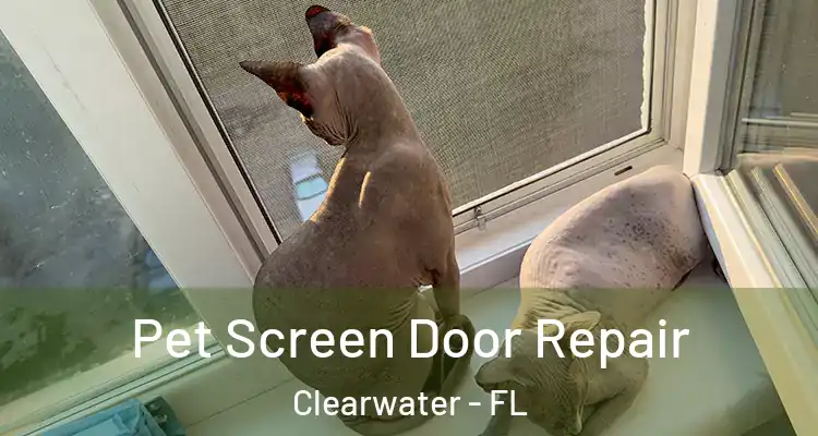 Pet Screen Door Repair Clearwater - FL